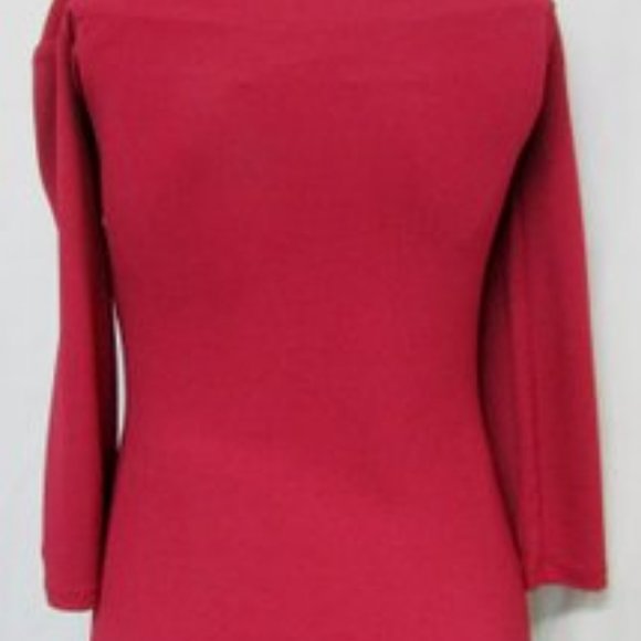Michael Kors Collection Red Top 6 Small - Picture 5 of 8
